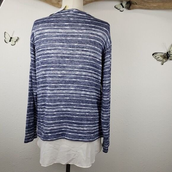 Bcbgeneration striped faux layered tunic - Picture 5 of 7